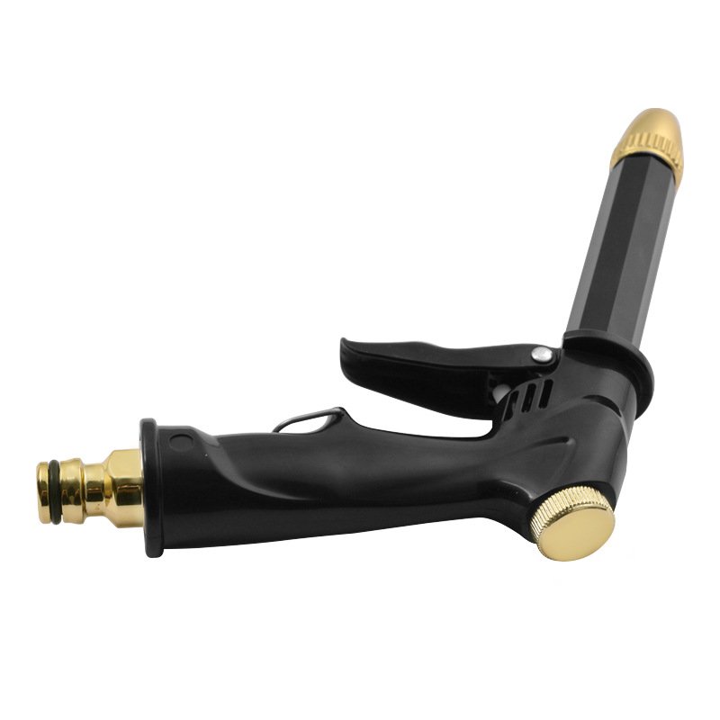 19cm Copper plated nozzle Home Garden Sprayer Watering Gun Head Plants Lawns Wash Car pet cleaning High Pressure pressurized Jet