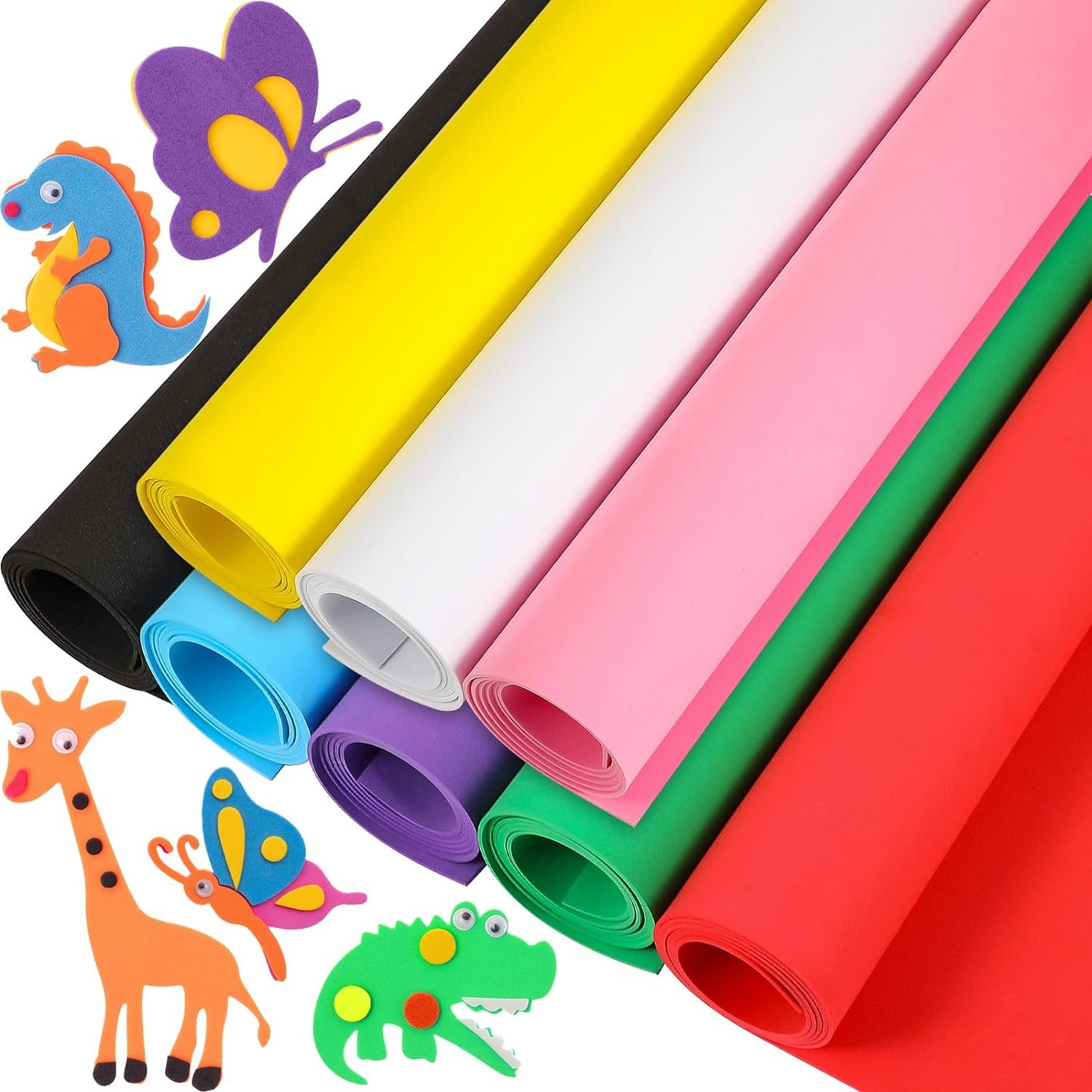 Chinese manufacturers wholesale high density color Eva Foam Sheet Craft Eva Foam 3mm 5mm foam eva sheet
