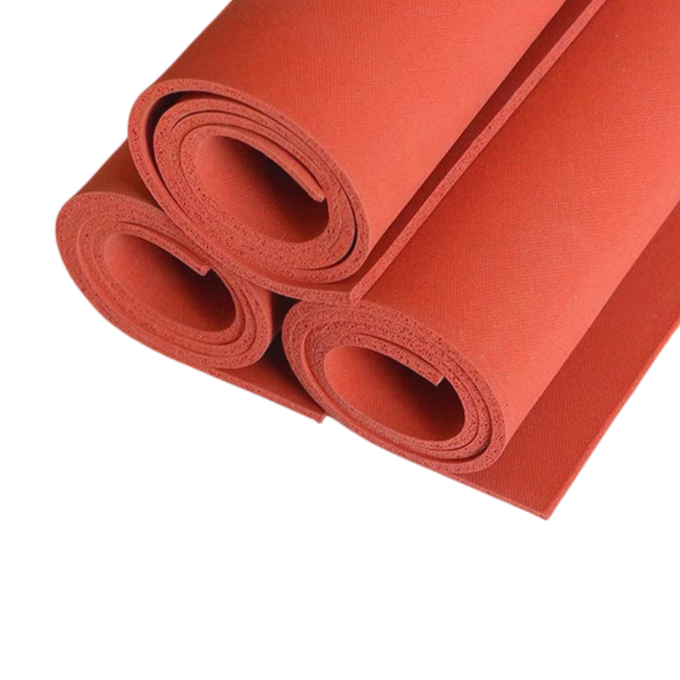High quality high temperature resistant heat resistant silicone sponge sheet silicone rubber foam sheet