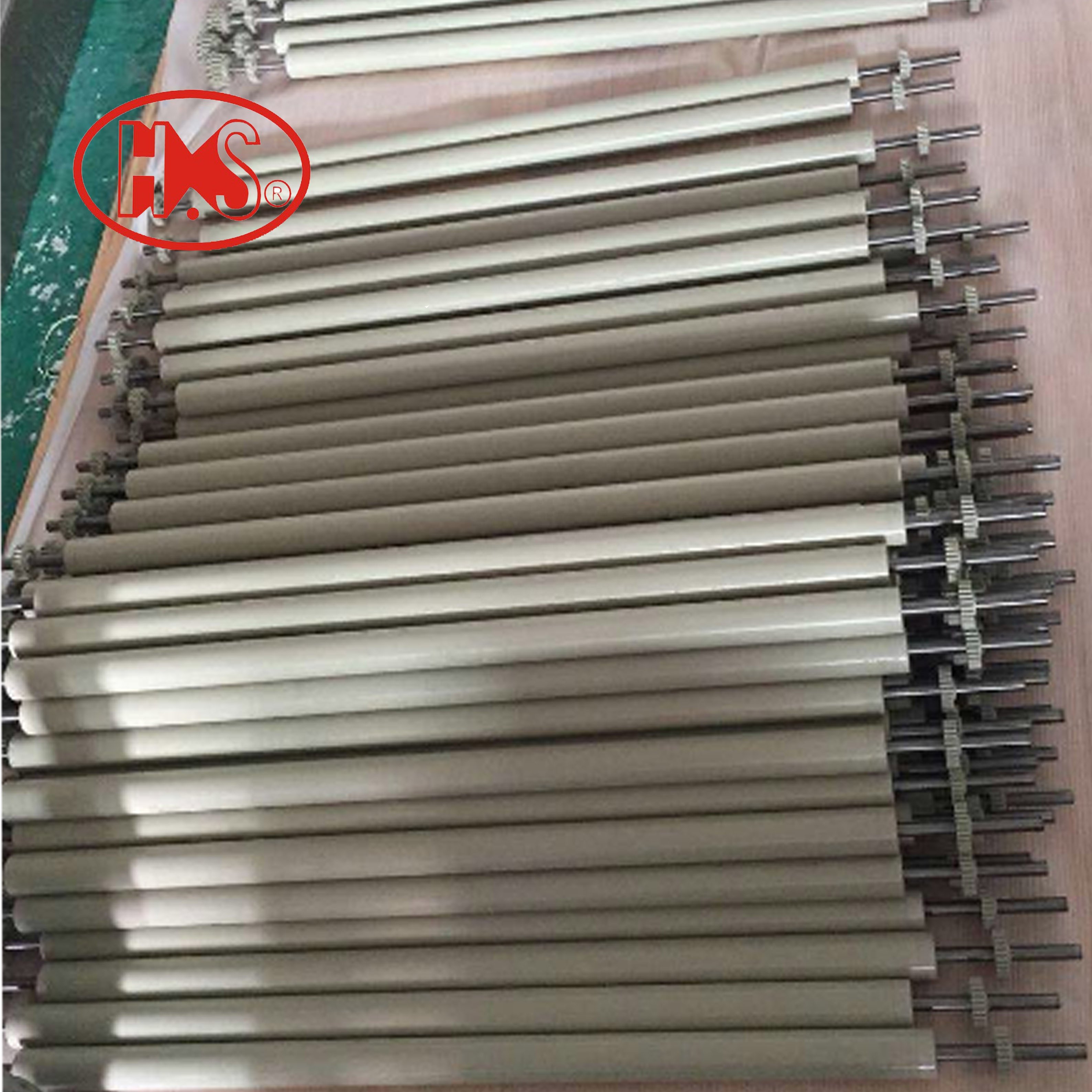 Shenzhen manufacturer plastic transport roller conveyor roller PP roller for PCB machine developing etching stripping line