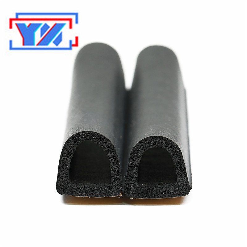 Self Adhesive Automotive Rubber Weather Draft Seal Strip Weatherstrip For Car Window Door Soundproofing Engine Cover(B shape)