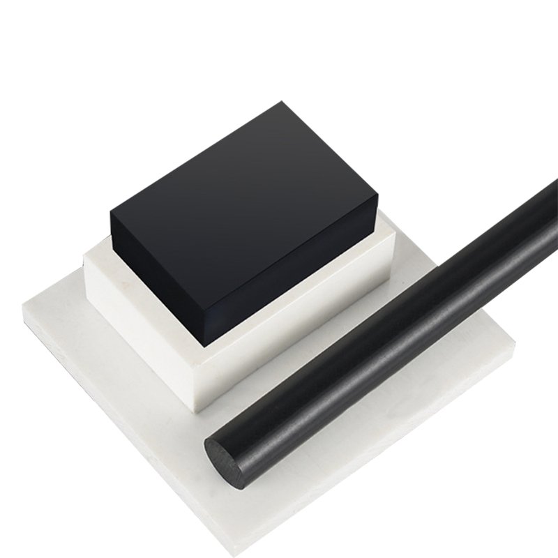 UHMWPE Beige plastic sheet MC nylon products custom self lubricating sheet rod tube PA6+MSO2 upe sheet nylon plate