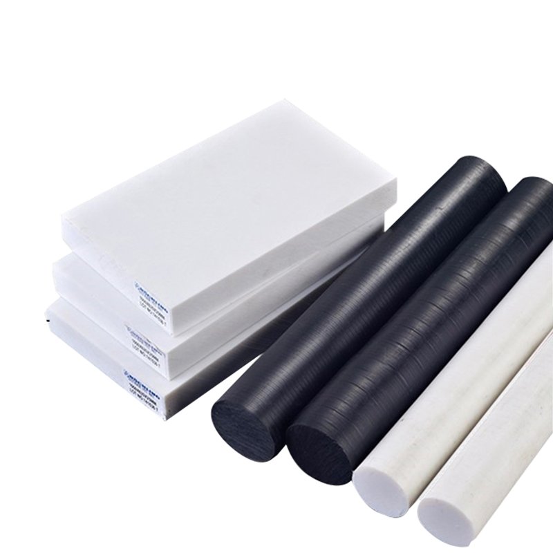 UHMWPE Beige plastic sheet MC nylon products custom self lubricating sheet rod tube PA6+MSO2 upe sheet nylon plate