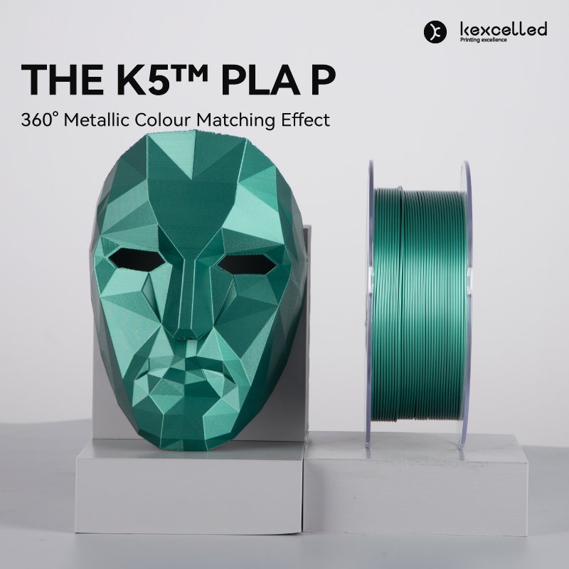 Just Produced Kexcelled Top Quality Plastic Rods 3D Printing Metal Fill Aluminum Copper Bronze Pla Filament In Stock 1.75Mm 1Kg