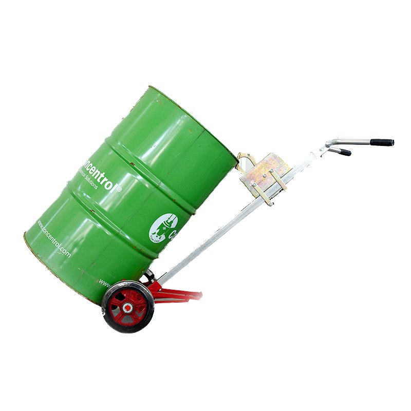 HYSTIC 450kg Manual Multi-Functional Olecranon Drum Trolley Light Simple Iron Plastic Dual Use Oil Drum Truck OEM Customizable