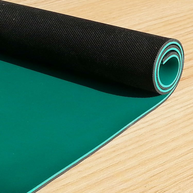 Anti Static Industrial Rubber Sheet Static Dissipative ESD Rubber Mat