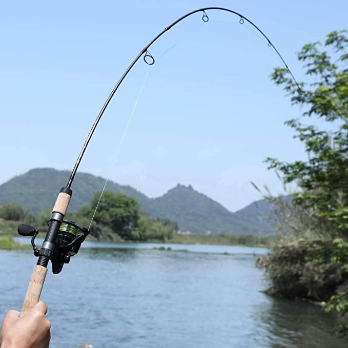 Fishing tackle Carbon 2.1m 2.7m 3m spinning rod set trout bass Crappie ultra light casting carbon fiber fishing rod blanks