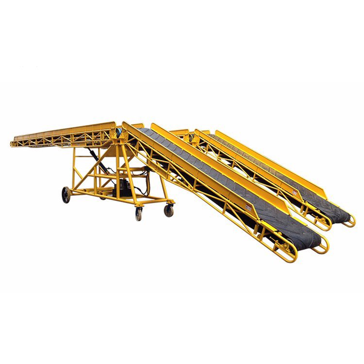 Guangzhou factory direct supply economic movable truck loader loading belt conveyor