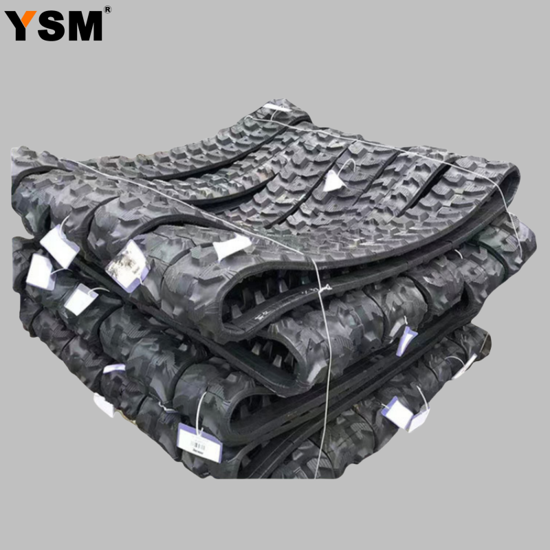 Custom Oem Quality E85 E80Zts Mini Excavator Rubber Crawler Track Specs 450X81X76W Rubber Tracks