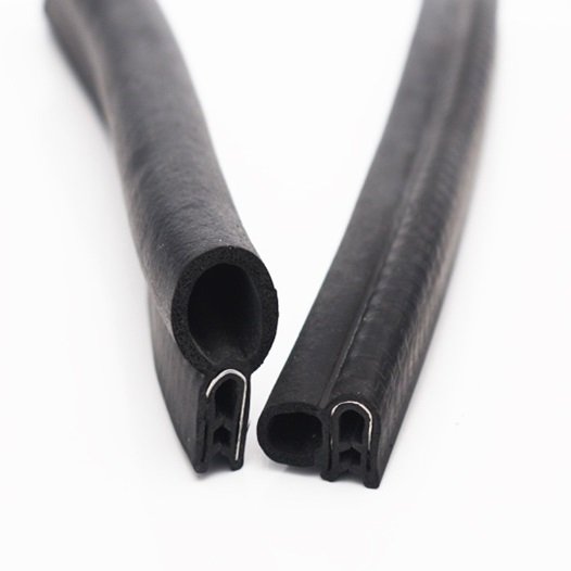 Free sample extrusion rubber U-channel edge trim strip car door rubber EPDM seal profile