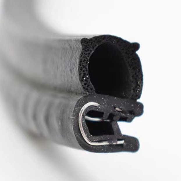 Free sample extrusion rubber U-channel edge trim strip car door rubber EPDM seal profile
