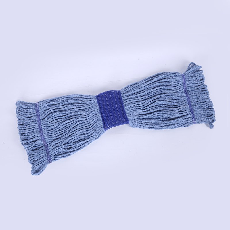 Professional Wholesaler High Water Absorption Premium Cotton Loop Cut End Narrow Mop Head Clip Mop Refill