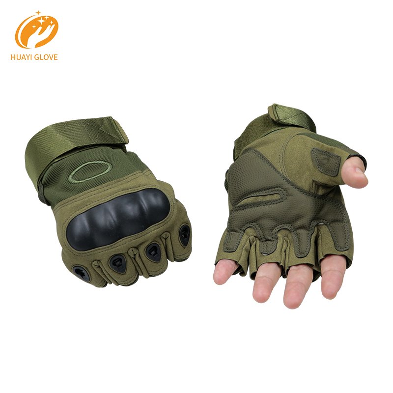 Half Finger Tactical Gloves Mountain Climbing Outdoor Training Fitness Breathable Anti Slip Protection Glove