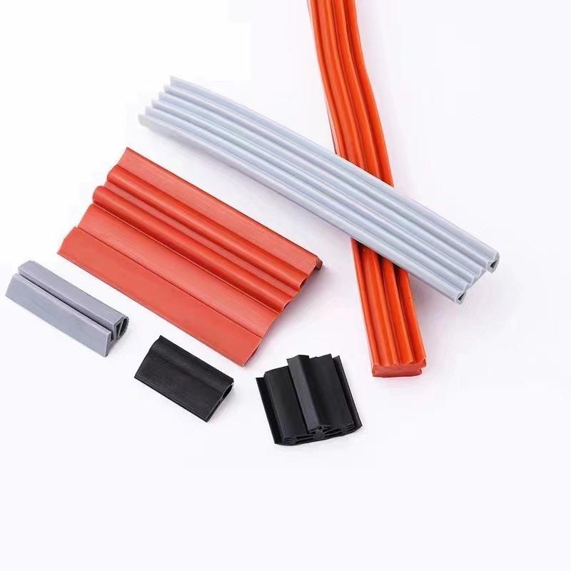 Oem White Red Transparent And Other Colors Resistance Autoclave Industrial Oven Door Edge Silica Gel Profile Trim E-type Seals