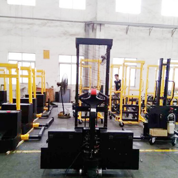 WS rough terrain fork truck uneven ground stacker outdoor forklift electric pallet stacker all terrain