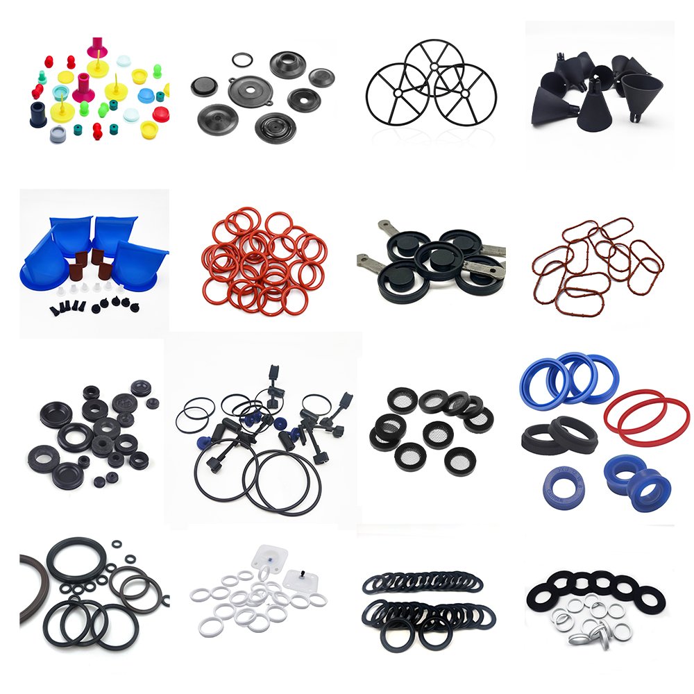 Stock Wholesale Custom FKM SBR NR Waterproof Rubber Custom Size O Ring for Turbo