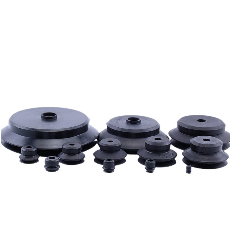 PJG Series Bellow vacuum suction cups industrial silicone rubber nozzle manufacturer