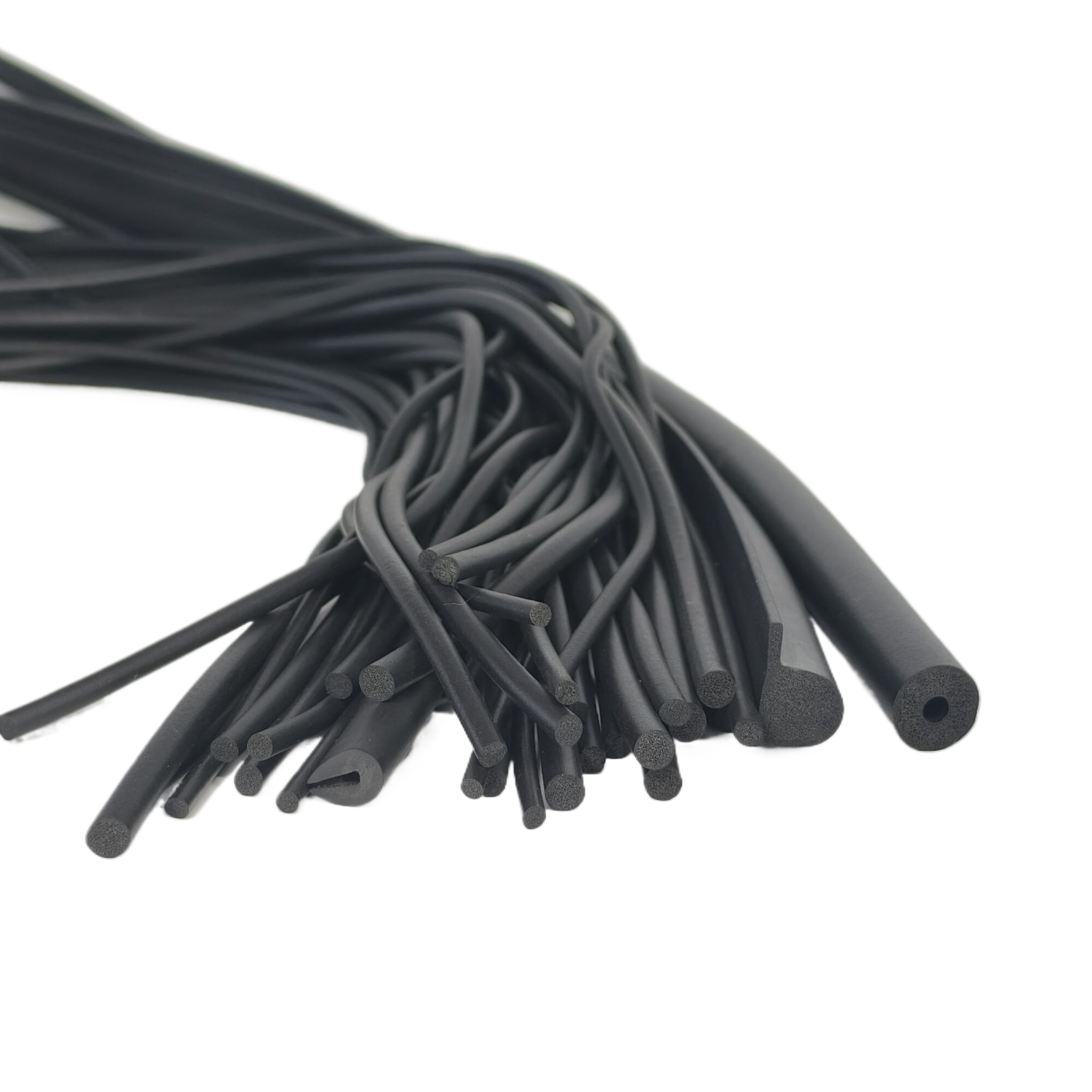 Anti collision and dustproof sponge foam automotive rubber sealing strip