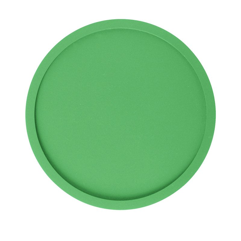 Factory Price Custom Design Silicone Coaster With Logo Soft PVC Rubber Round Coaster