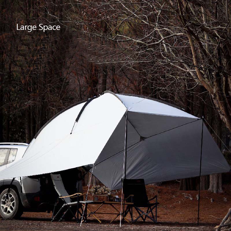 Portable Waterproof Truck Tailgate Tent Sun Shelter Tarp Camping Hiking Outdoor Car Awning Pickup Truck Tent