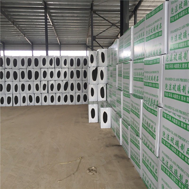 China Suppliers Non Combustible Foam Glass Board Heat Insulation Materials Foam glass sheet tube