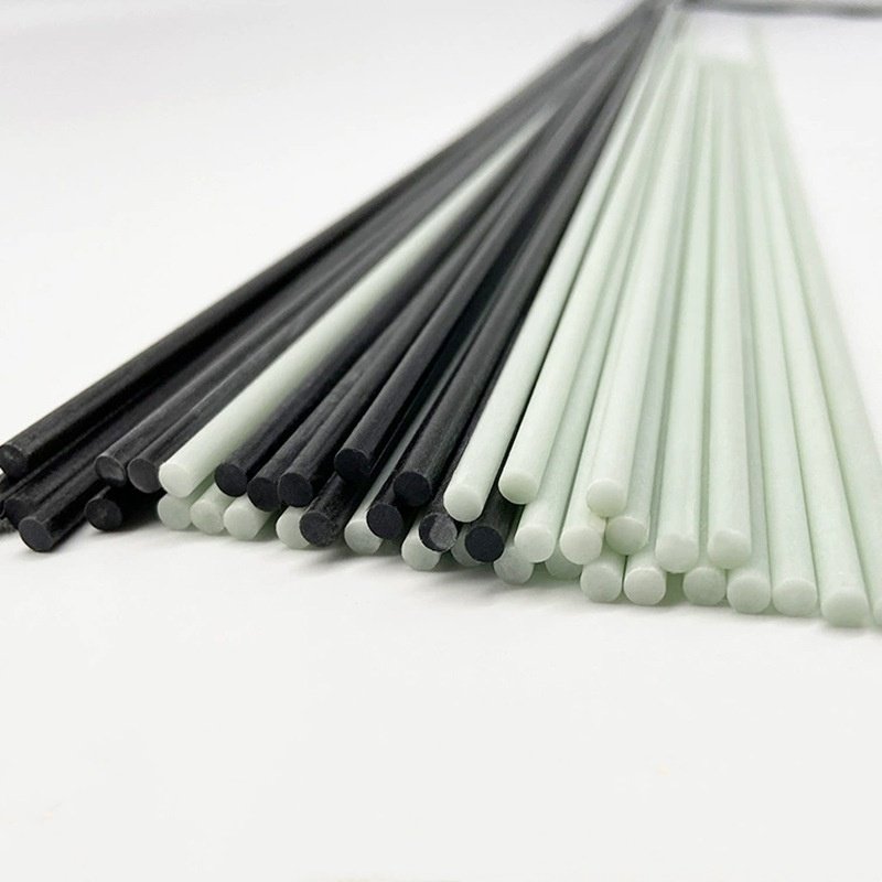 FRP Pultrusion Rod Bars Fiberglass pultruded profiles rod for Tents and Outdoor Camping