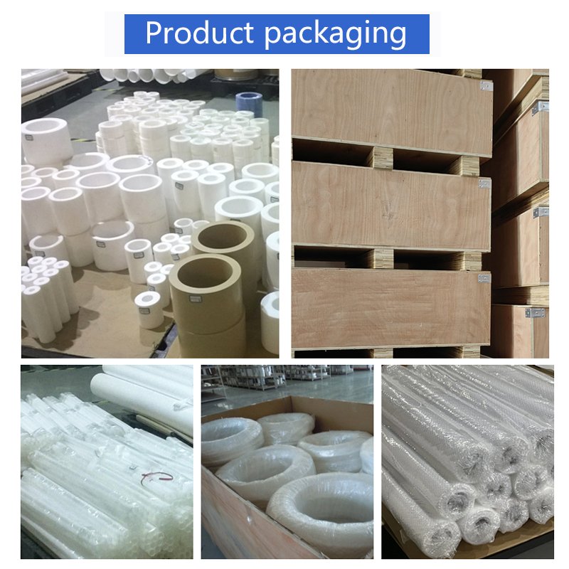 factory supplied high quality cut special-shaped ptfe article rod parts injection molded white plastic pure ptfe parts
