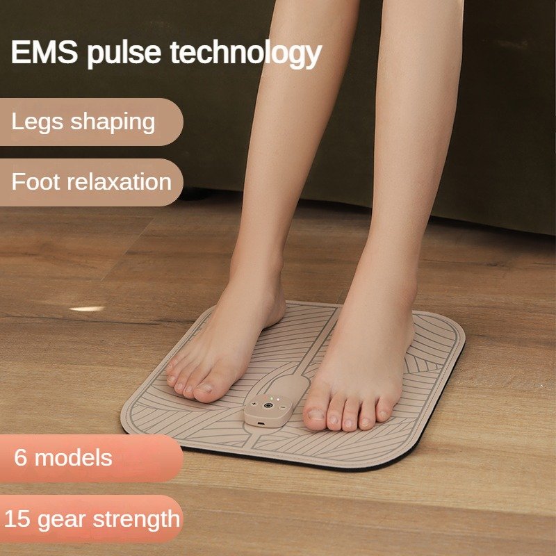 2023 Hot High Quality Other Massage Products Spa Feet Muscle Stimulator Massage Mat Electric Vibrating Ems Foot Massager