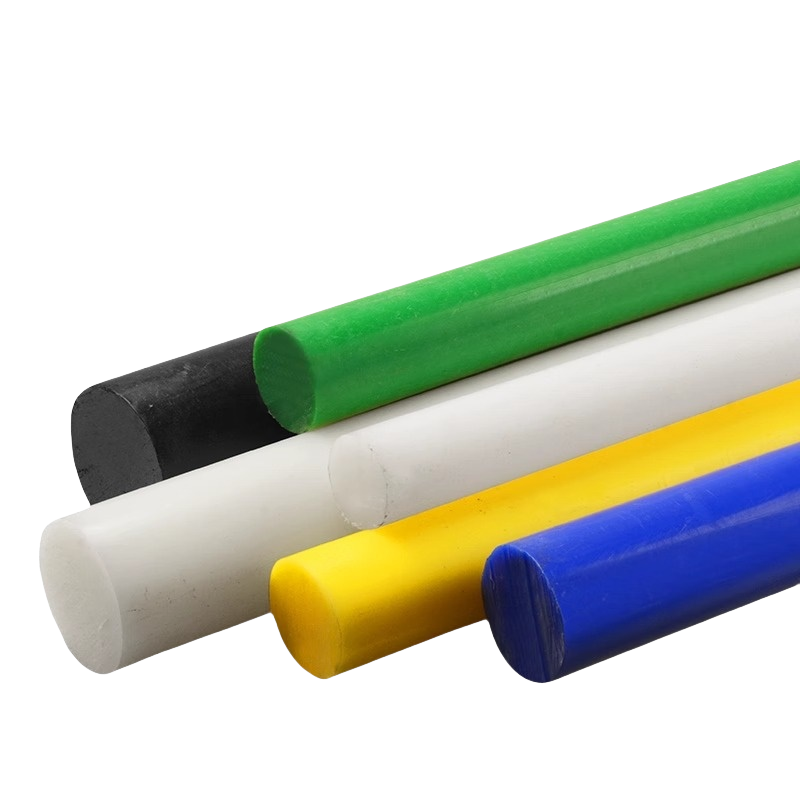 White PE rod Black high-density polyethylene rod polymer large diameter wear-resistant HDPE round rod nylon column