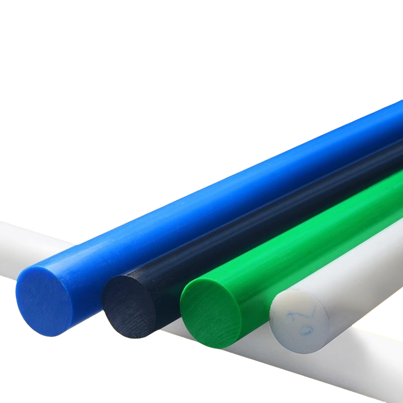 White PE rod Black high-density polyethylene rod polymer large diameter wear-resistant HDPE round rod nylon column