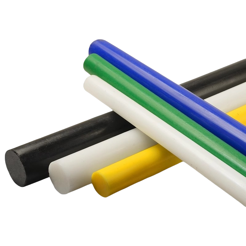White PE rod Black high-density polyethylene rod polymer large diameter wear-resistant HDPE round rod nylon column