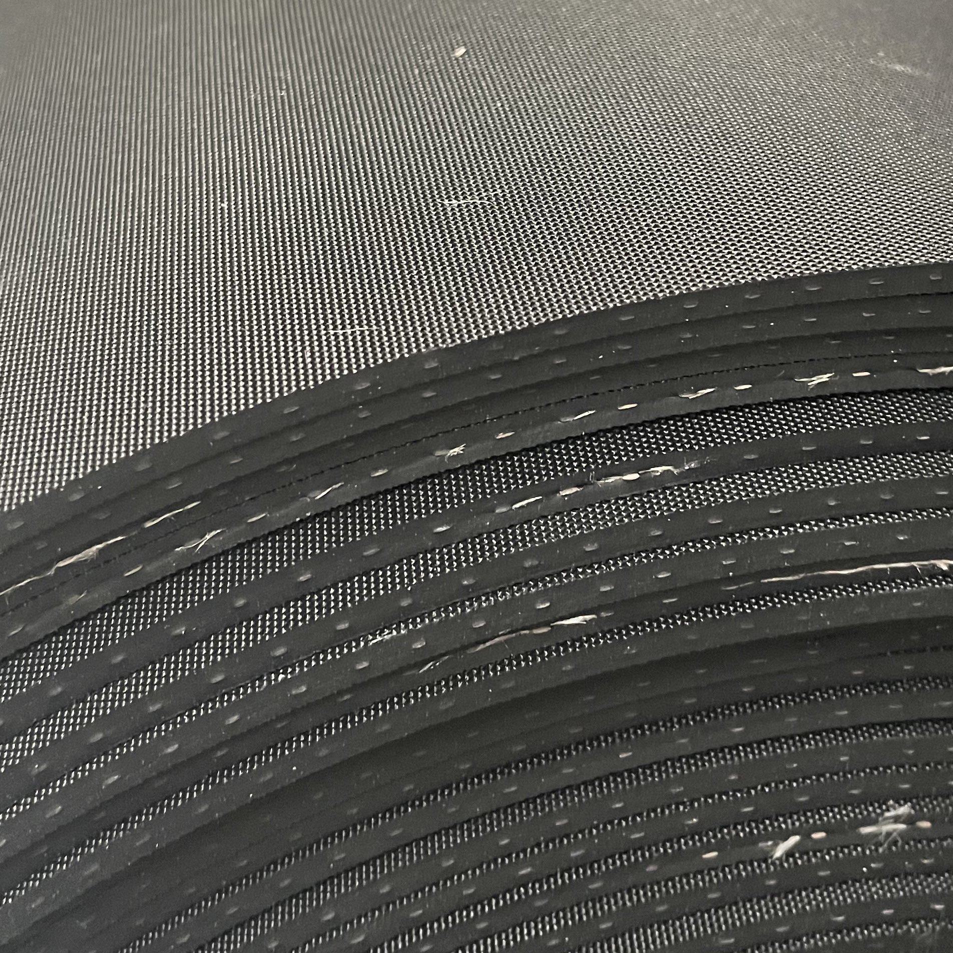 2-50mm thickness rubber sheet nylon /cotton /glass fiber reinforced rubber sheet