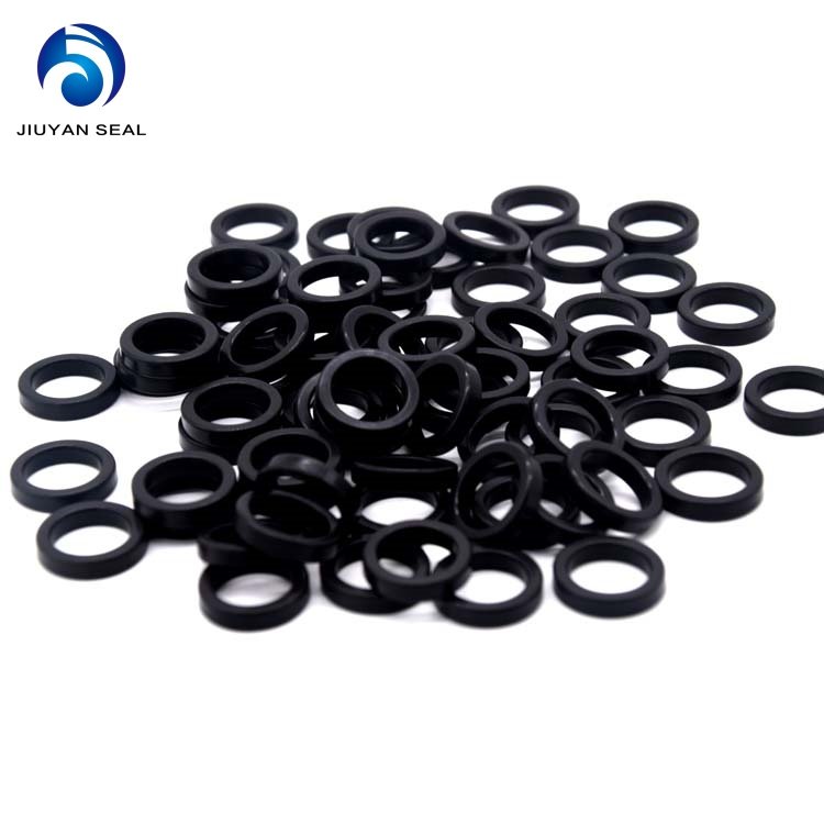 Factory AS568 Standard Free Sample NBR Silicone FKM HNBR NBR Flat EPDM Glazing Gasket for Machine
