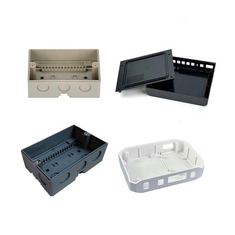 Oem Custom Nylon Parts Waterproof Rubber Plastic Injection Molded Small Enclosure Case Manufacturer