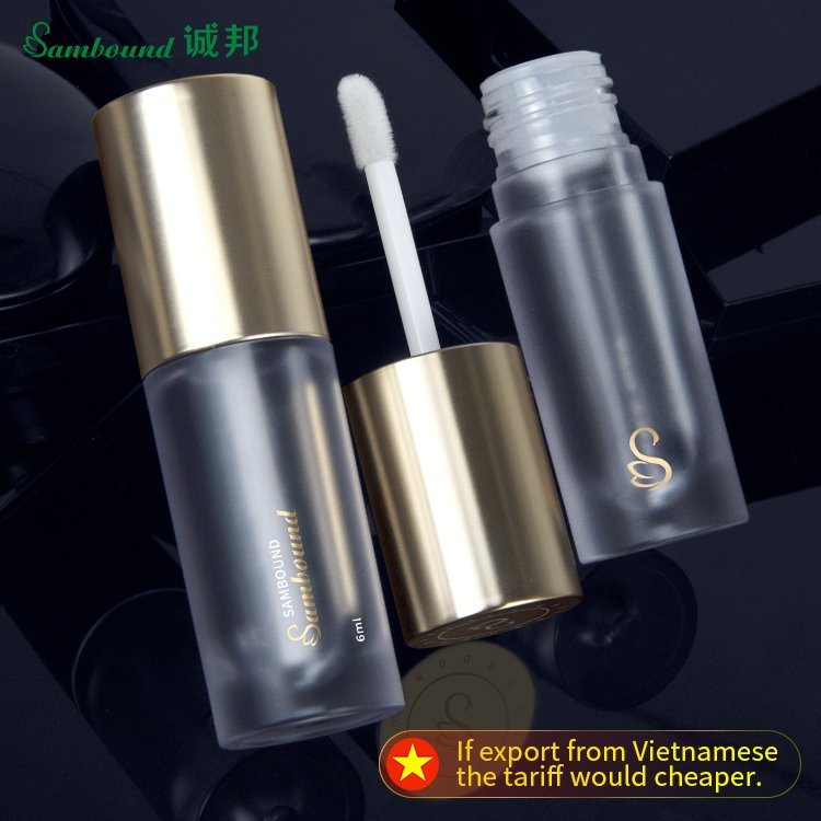 6ml Cute Lip Gloss Containers Tube Rough Rod Lipgloss Tube Empty Custom Chubby Lip Gloss Tube