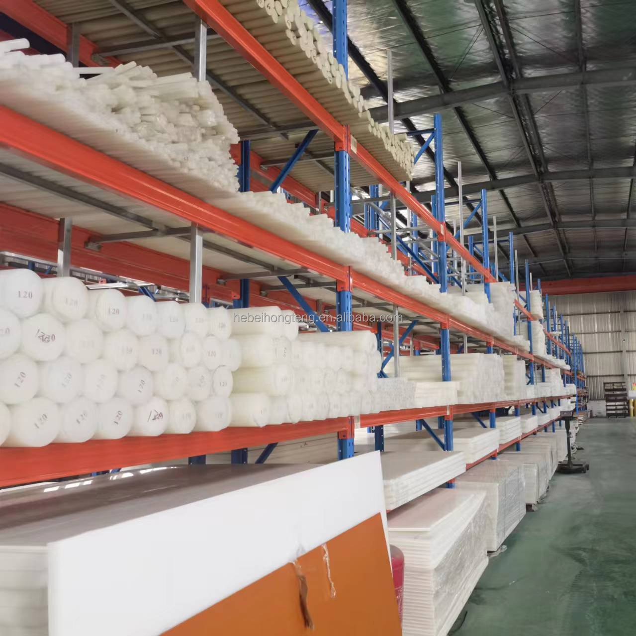 Corrosion Resistant White Pe Rod Custom Machinable Superior Quality Engineering Plastic Pe Bar