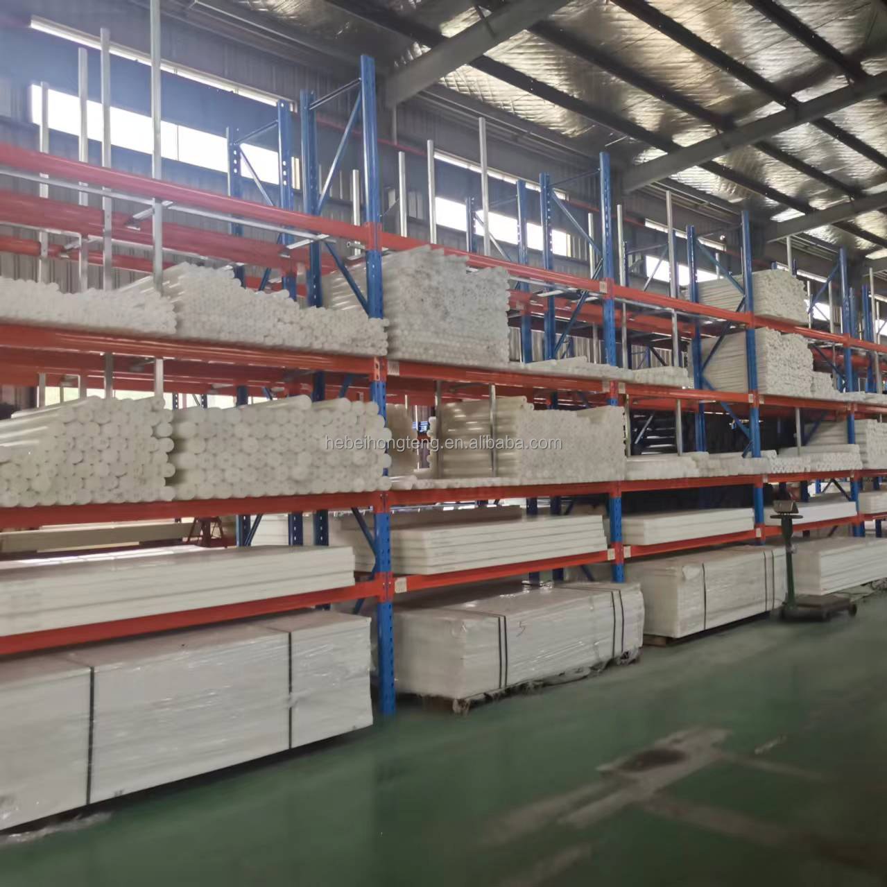 Corrosion Resistant White Pe Rod Custom Machinable Superior Quality Engineering Plastic Pe Bar