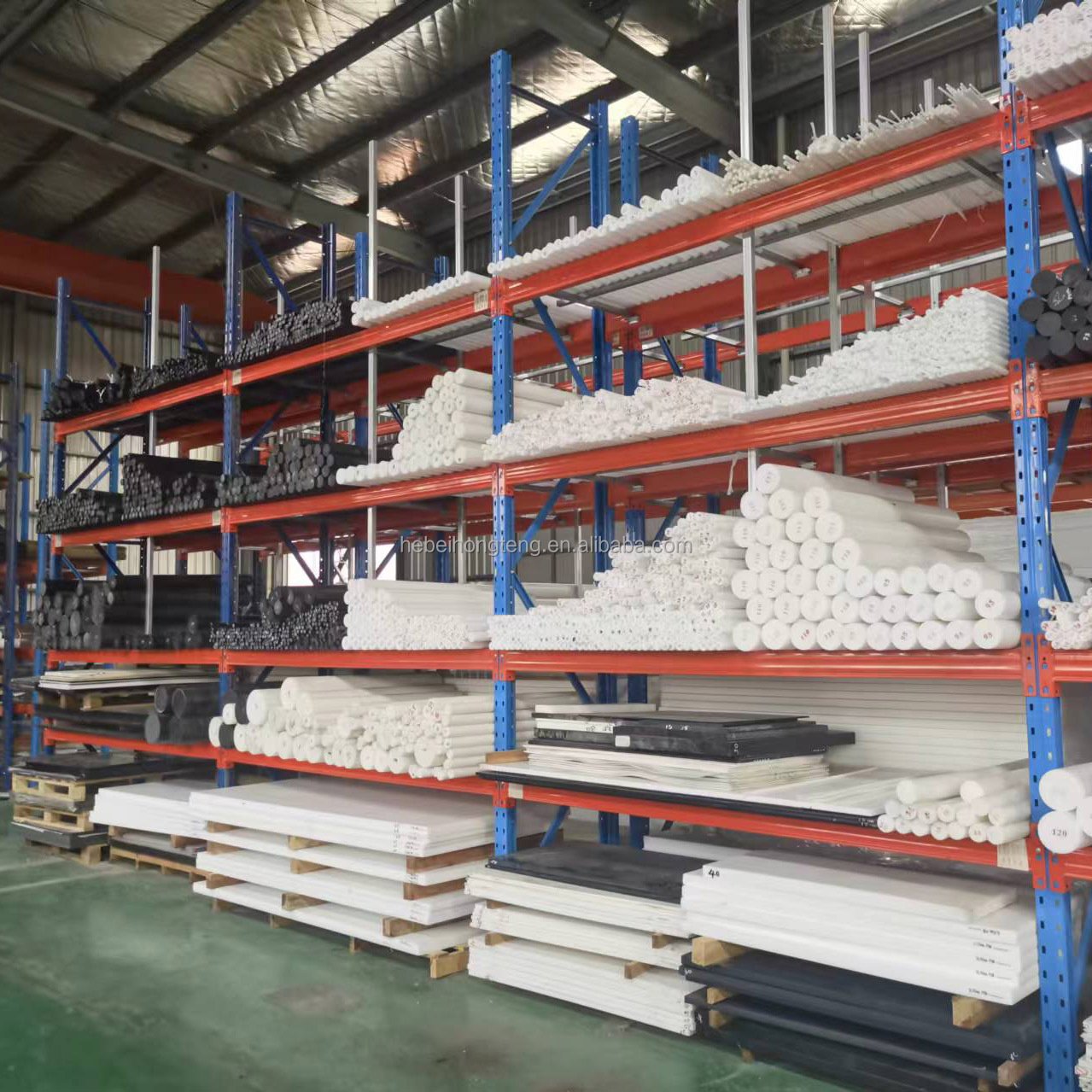 Corrosion Resistant White Pe Rod Custom Machinable Superior Quality Engineering Plastic Pe Bar