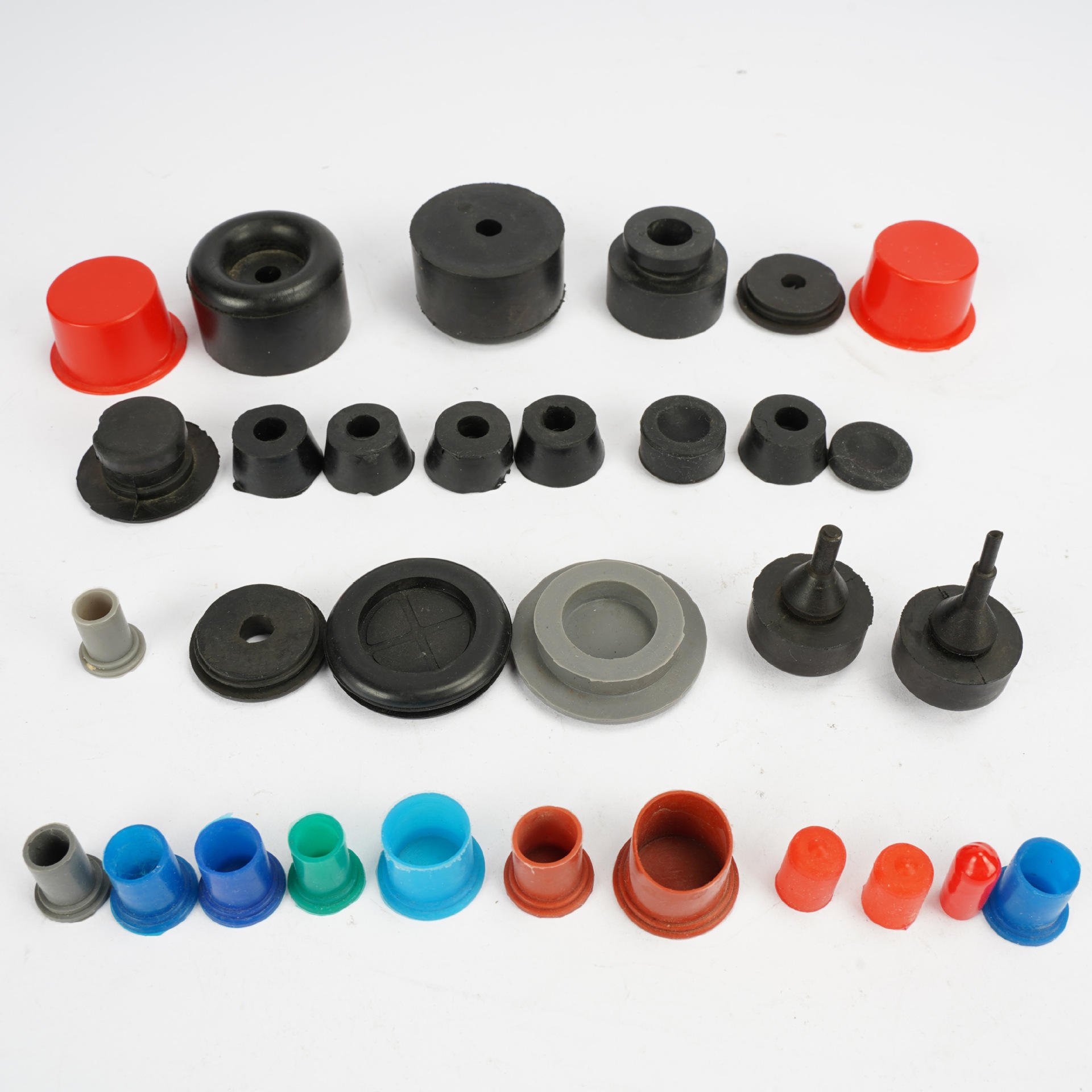 Customized High Quality Colorful Soft Silicon Rubber Parts Mold Automotive Rubber Parts EPDM