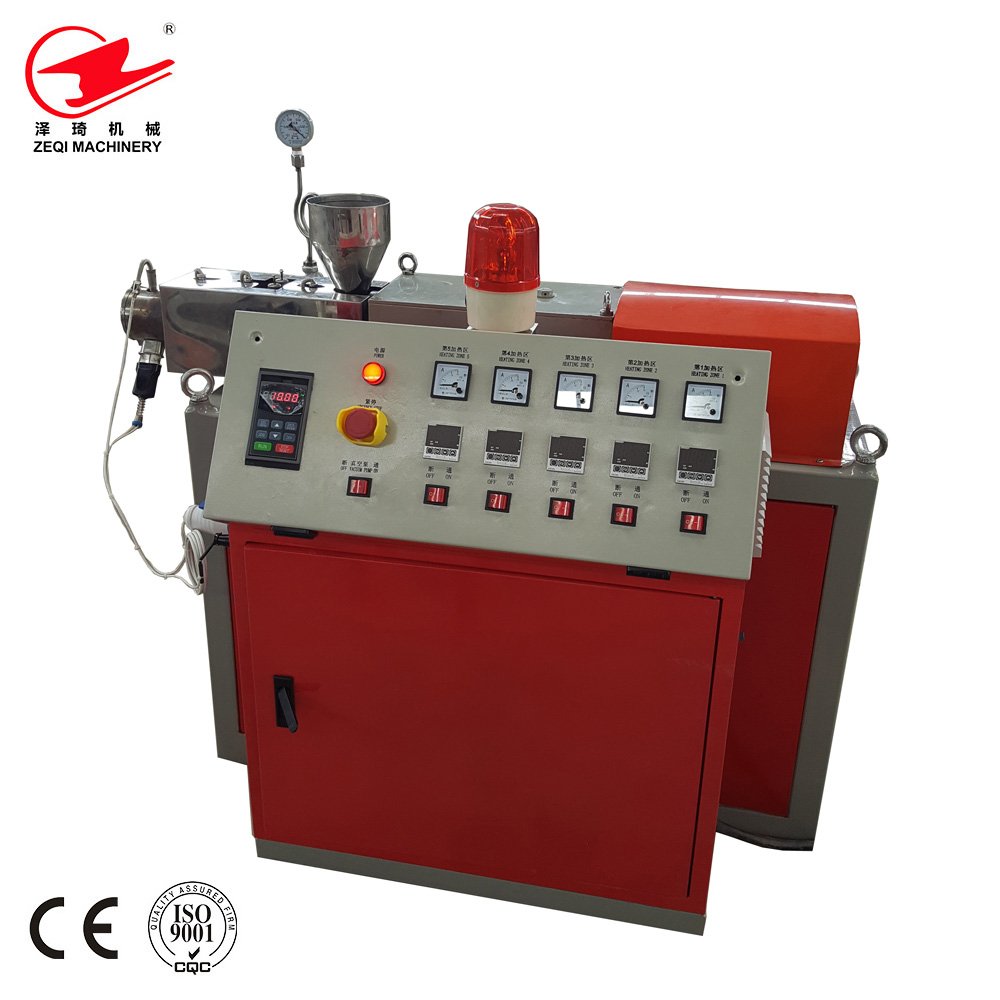 Premium Mini Conical Twin Screw Extruder Factory Direct Small lab Movable Plastic Granule Making Machine