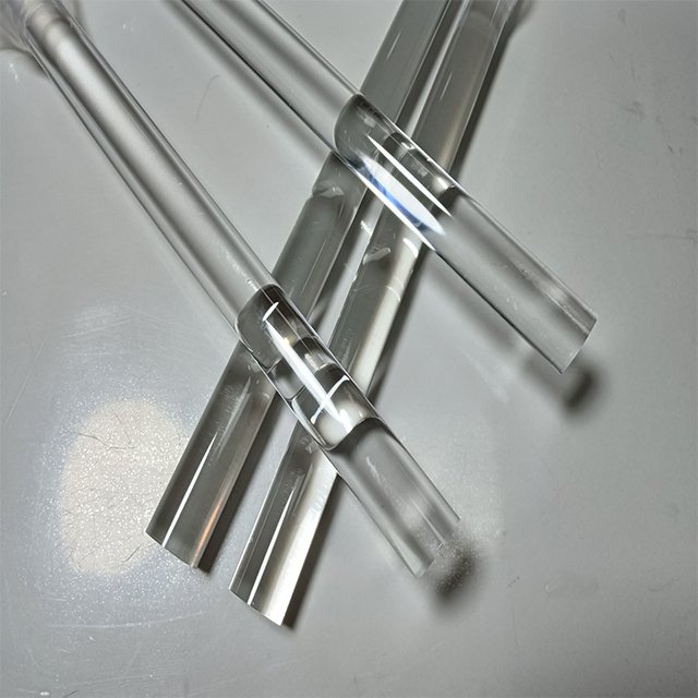 Custom Shape Casting Extrude Round Acrylic rods High Clear Solid Acrylic Rods Transparent Pmma Bar Plexi glass Plastic Rods