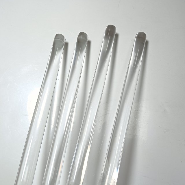 Custom Shape Casting Extrude Round Acrylic rods High Clear Solid Acrylic Rods Transparent Pmma Bar Plexi glass Plastic Rods