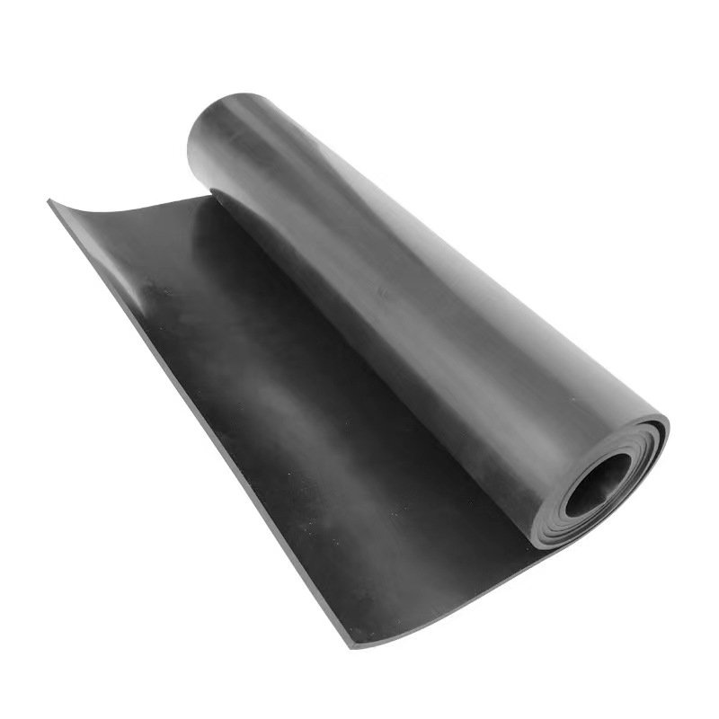Custom High Performance Industrial Wear Resistant And Shockproof Flat Rectangular Thin Silicone Rubber Sheet Roll