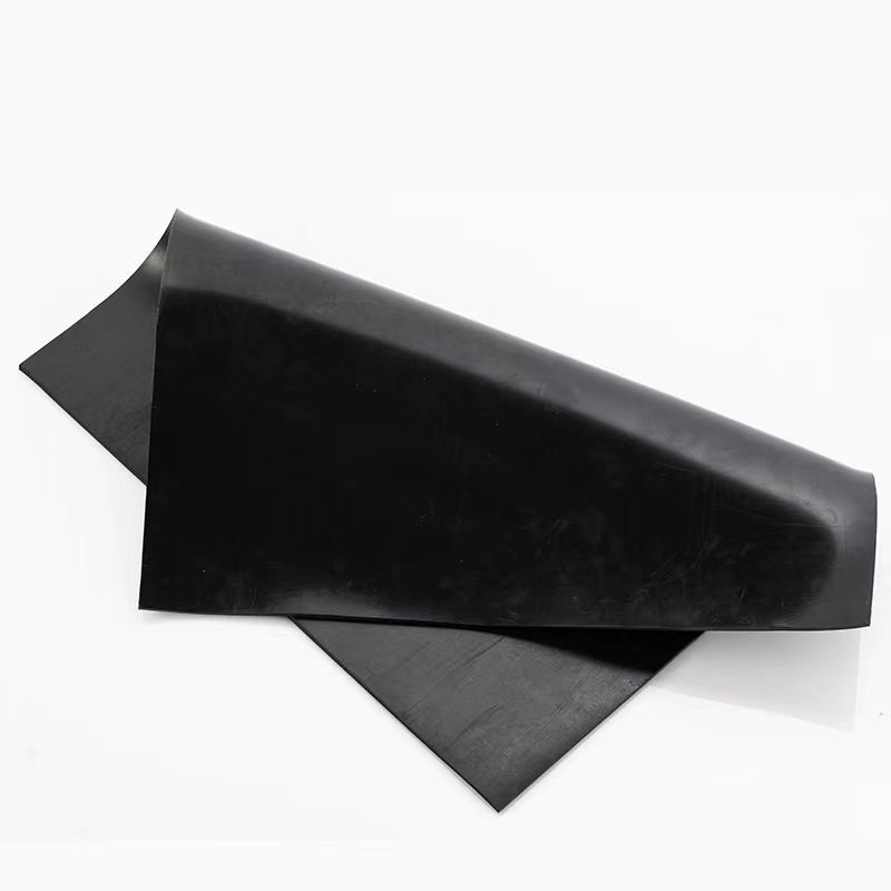 Custom High Performance Industrial Wear Resistant And Shockproof Flat Rectangular Thin Silicone Rubber Sheet Roll