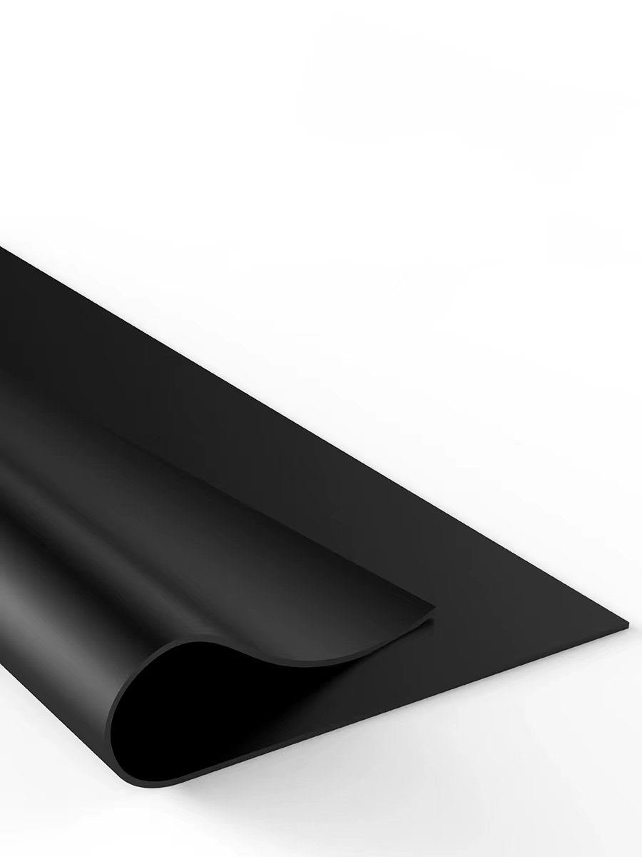 Custom High Performance Industrial Wear Resistant And Shockproof Flat Rectangular Thin Silicone Rubber Sheet Roll