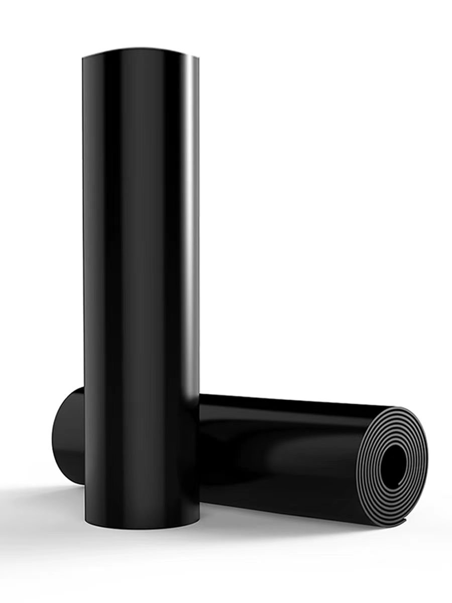 Custom High Performance Industrial Wear Resistant And Shockproof Flat Rectangular Thin Silicone Rubber Sheet Roll