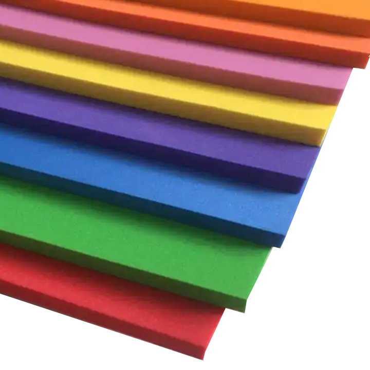 Factory good price custom hardness plain eva for lamination usage eva foam goma eva roll sheet