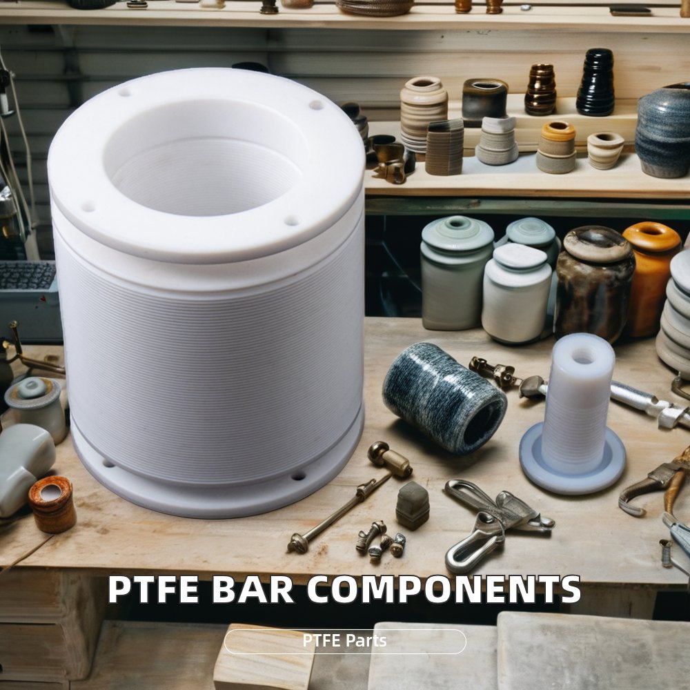 China Manufacturer's PTFE Bar Machining Parts Plastic Modling Type Mould for Storage Usage