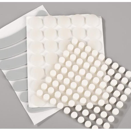 Adhesive clear anti slip with cushion back black silicon rubber bumper foam gasket pad feet sheet dots for adhesive rubber