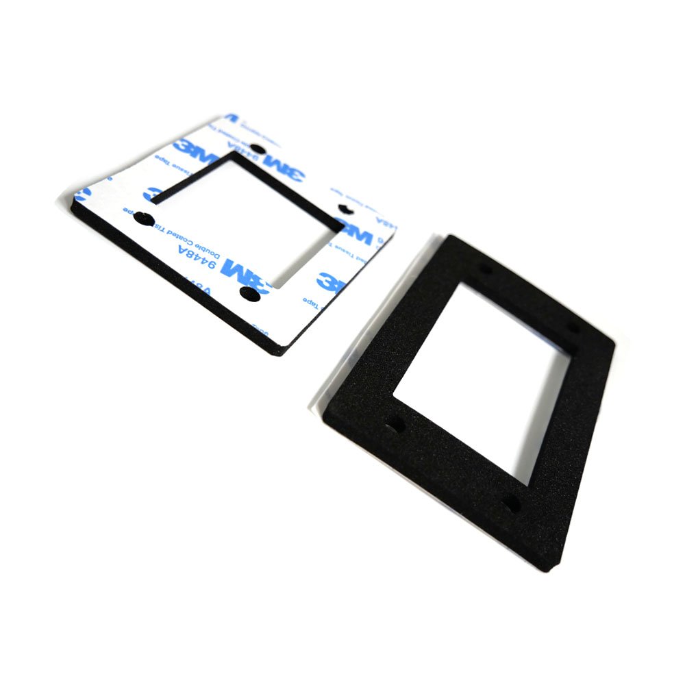 Eva Epdm Neoprene Rubber Silicone Foam Gasket with glue self-adhesvie backing seals